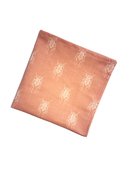 Cockroach [PearlPink] Napkins (set of two)