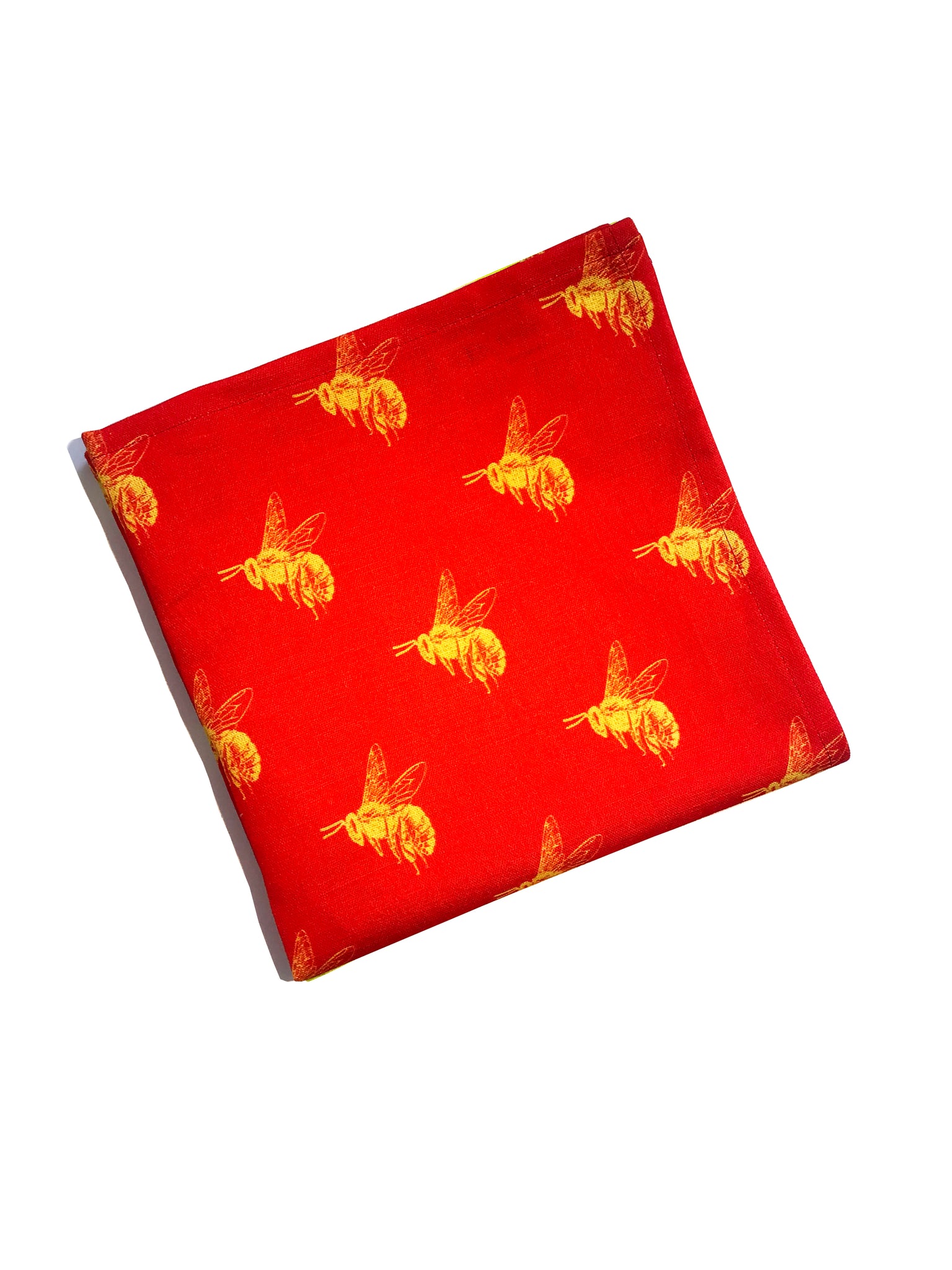 Bee [YellowRed] Napkins (set of two)