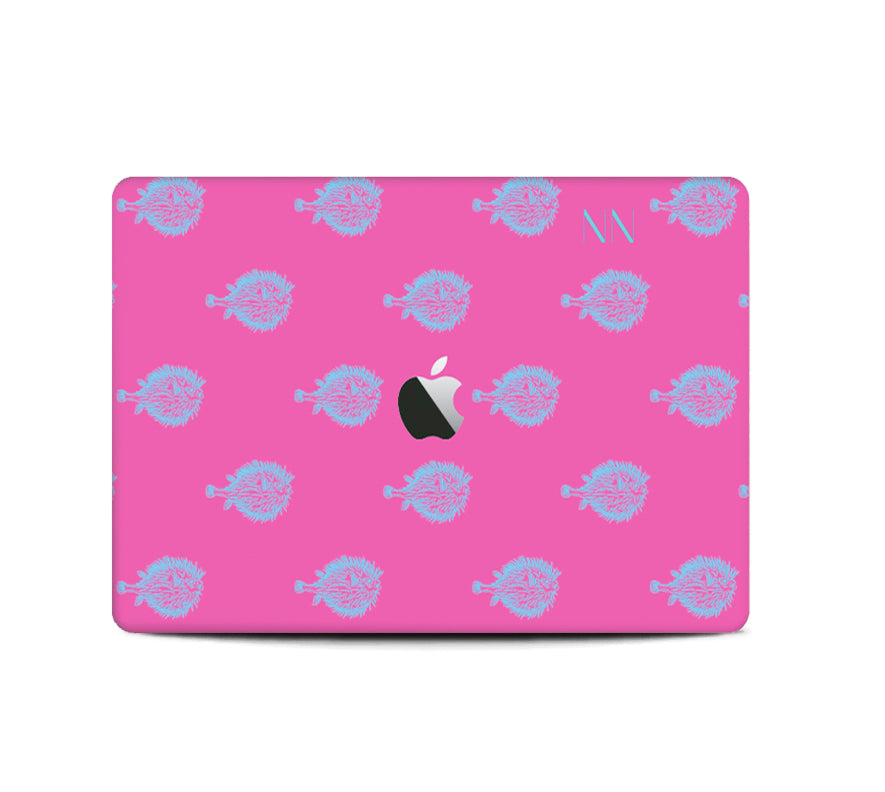 Monogrammed Laptop Skin