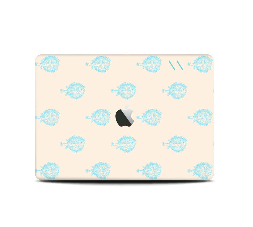 Monogrammed Laptop Skin